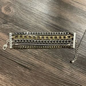Jenny Bird Austin Cuff Bracelet Mixed Metals